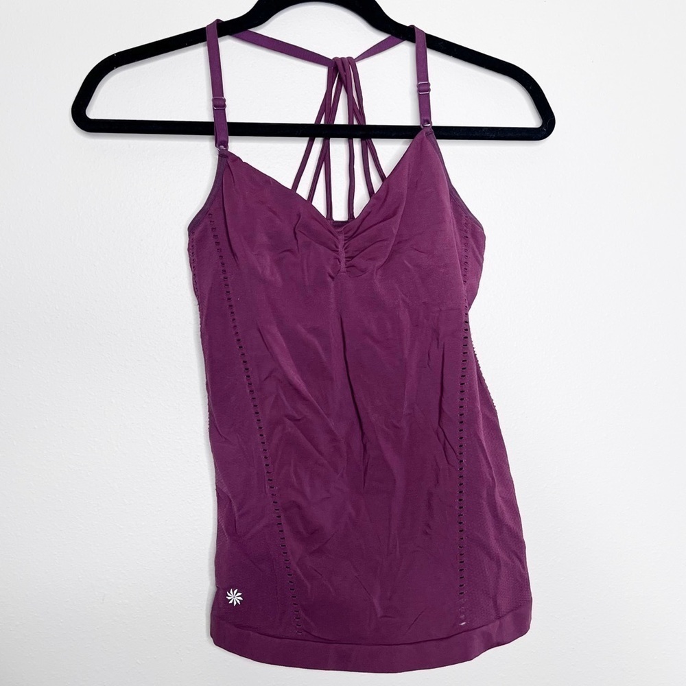 Athleta Purple Athletic Workout Tank Top Size Small